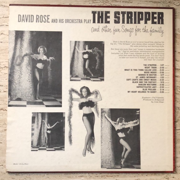 David Rose The Stripper Vinyl Lp - Picture 7 of 11